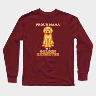 Proud Mama of a Golden Retriever Long Sleeve T-Shirt